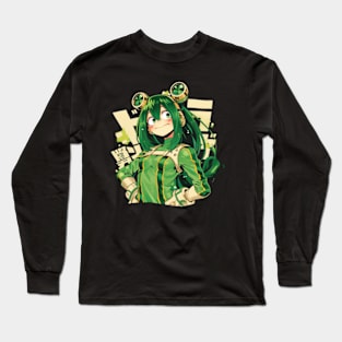 tsuyu asui Long Sleeve T-Shirt